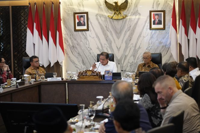 
					Menko Airlangga: Hadapi Tarif AS, Indonesia Prioritaskan Diplomasi dan Negosiasi