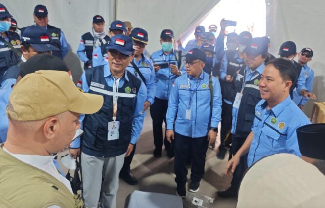 
					BPJPH Monitoring Dapur dan Fasilitas Layanan Jemaah Haji di Armuzna
