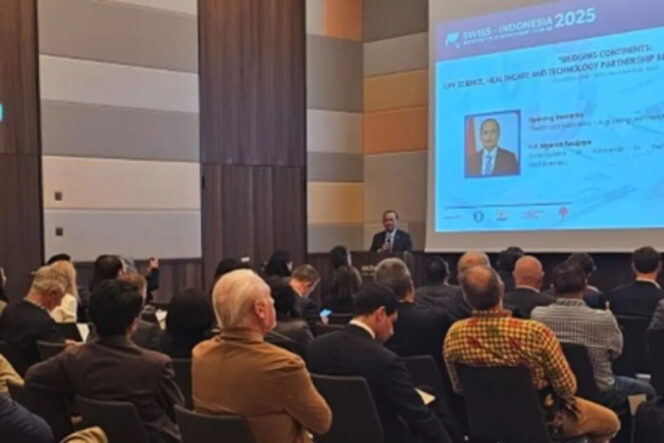
					RI Perkuat Kemitraan Strategis Bidang Teknologi Kesehatan dan Farmasi dengan Swiss