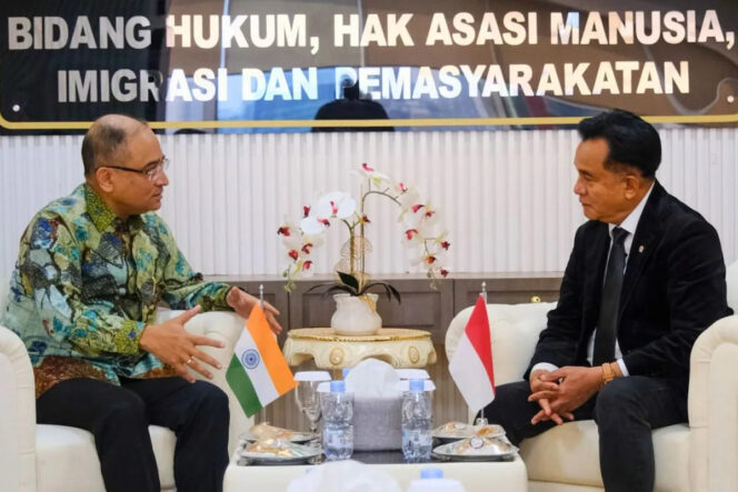 
					Pemindahan Napi, Menko Kumham Imipas Minta Dubes India Ajukan Permohonan
