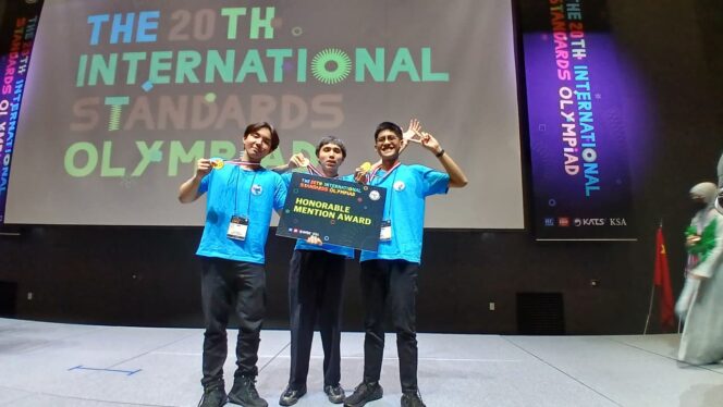 
					Pelajar Indonesia Bersinar di Ajang The 20th International Standards Olympiad 2025