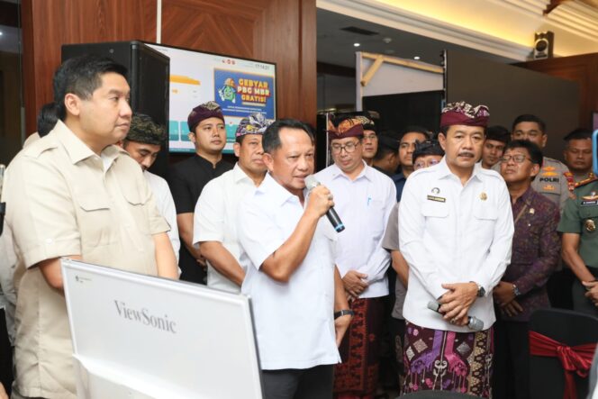 
Mendagri Apresiasi Layanan PBG Kabupaten Badung, Dukung Program 3 Juta Rumah untuk Rakyat Kecil