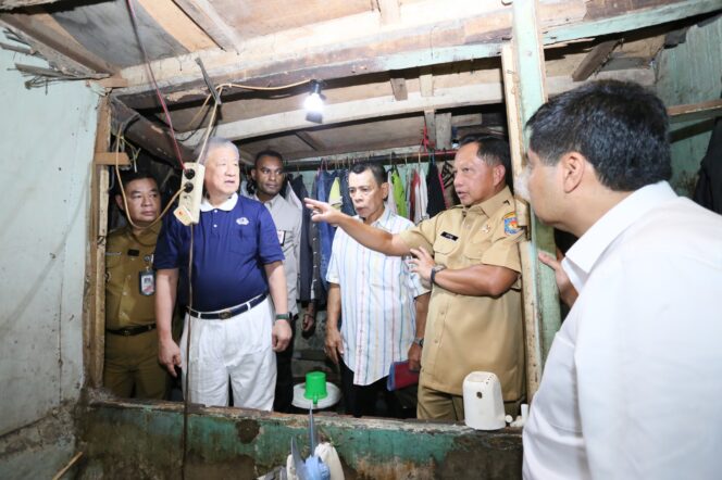 
Tinjau Permukiman di Johar Baru Jakarta, Mendagri Dukung Program Rumah Layak Huni