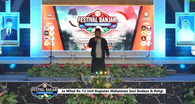 
					Festival Al Banjari Tingkat Umum Se-Jawa Timur Meriahkan Milad ke-12 UKM SBR Unipdu