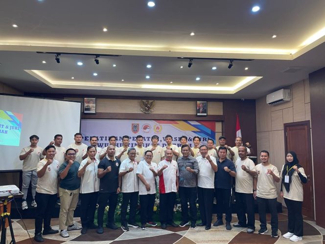 
19 Peserta Ikuti Pelatihan Pelatih, Wasit, dan Juri Wushu Tingkat Daerah 2025