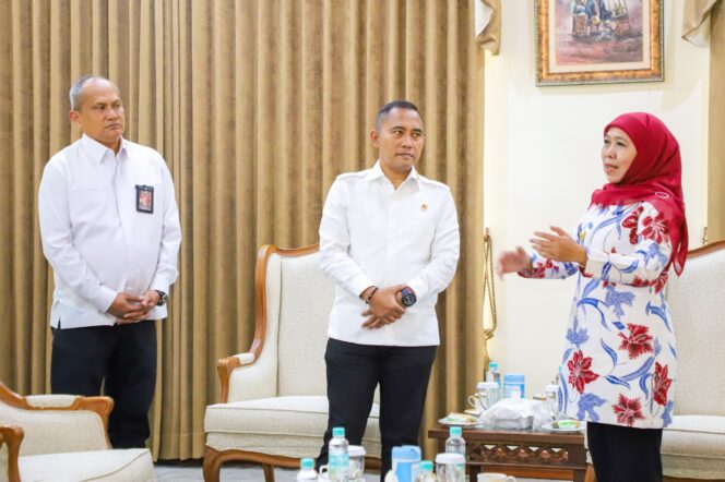 
Gubernur Khofifah Komitmen Bangun Moderasi Beragama Diajarkan  Sejak Dini, Jaga Sinergi Dengan BNPT RI