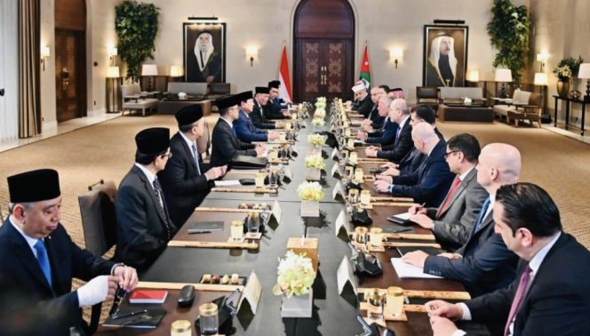 
					Palestina hingga Pertanian, Presiden Prabowo dan Raja Abdullah II Sepakat Tingkatkan Kerja Sama Strategis