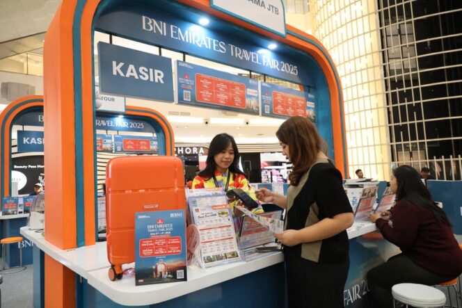 
Dorong Transaksi, BNI-Emirates Gelar Travel Fair 2025