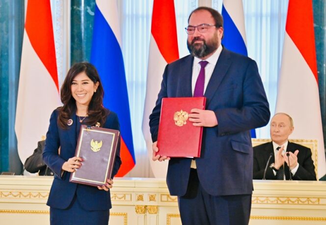 
Indonesia-Rusia Bentuk Sub Komite Program Digital Bersama