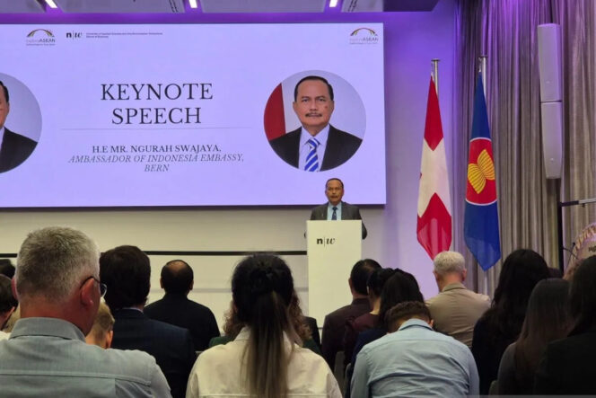 
Dubes RI Ingatkan Peran Penting ASEAN sebagai Mitra Strategis Swiss