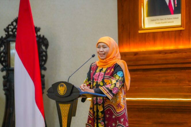 
					Di Hadapan Majelis Senat Akademik PTN BH Se-Indonesia, Gubernur Khofifah Minta Konsep  Perguruan Tinggi Berdampak  Disinergikan Dengan Pemerintah  Daerah