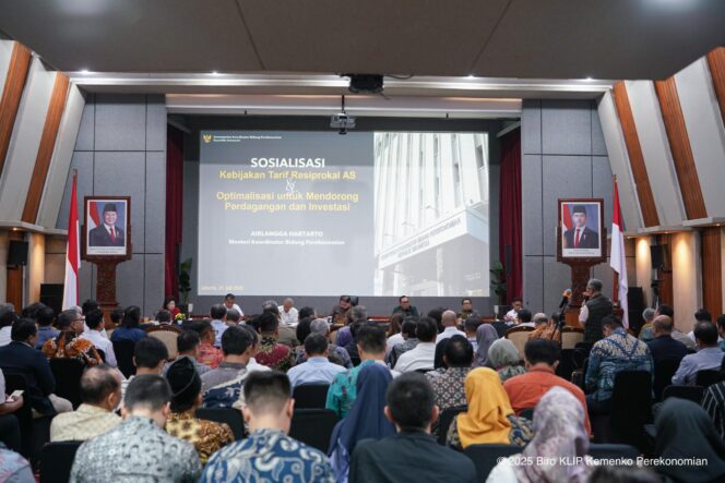 
Pemerintah Gelar Sosialisasi Tarif AS ke Pelaku Usaha dan Asosiasi