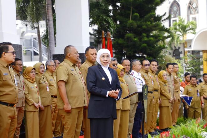 
					TPP PPPK Naik, Gubernur Khofifah Pastikan Keadilan Penerimaan ASN dan Akhlak Digital Jadi Bekal