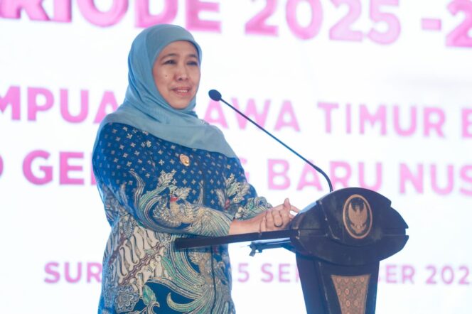 
					Gubernur Khofifah Hadiri Pelantikan HIPMI Womenpreneur, Tekankan Pentingnya Iklim Usaha Kondusif