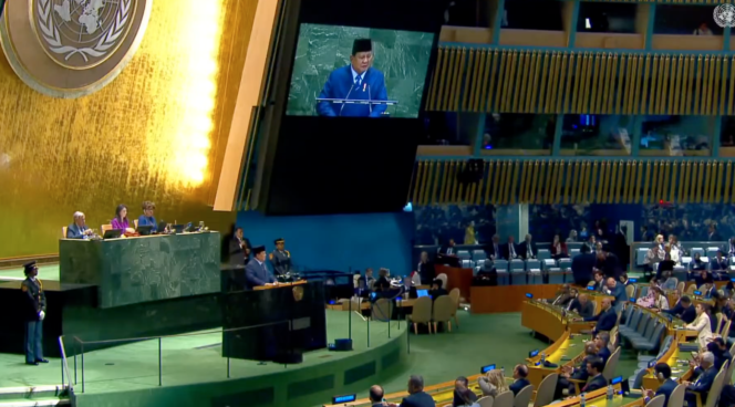 
Indonesia Menuju Nol Emisi dan Lumbung Pangan Dunia, Kata Prabowo di PBB