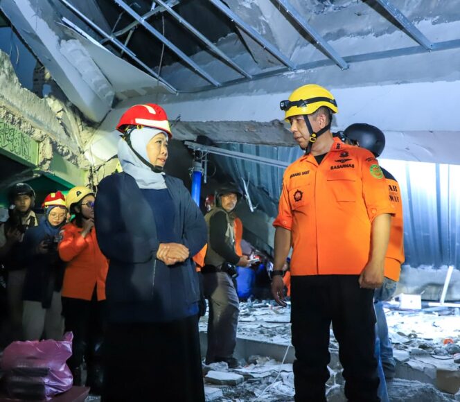 
Gubernur Khofifah: Evakuasi Korban Musholla Ponpes Al-Khoziny Terus Dilakukan Tanpa Henti