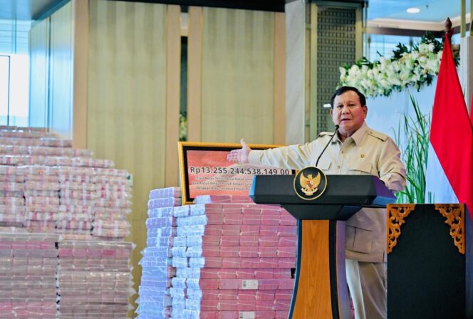 
Kejagung Serahkan Rp13,25 Triliun ke Negara, Presiden: Ini Bukti Nyata Penegakan Hukum