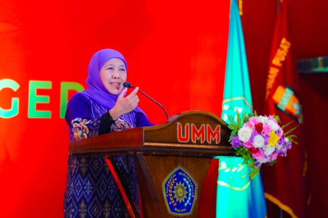 
					Gubernur Khofifah Sebut IMM Wadah Strategis Siapkan Pemimpin Muda Visioner dan Progresif