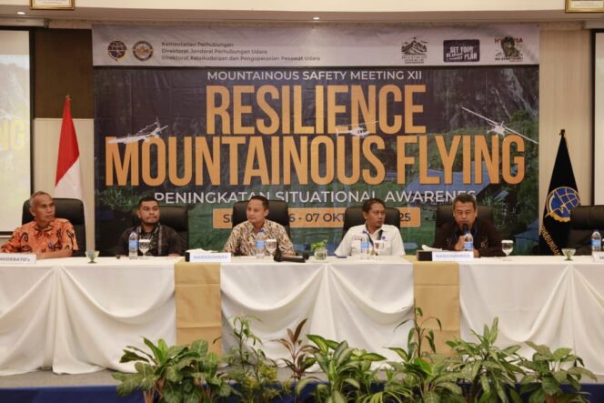 
Kemenhub Bahas Strategi Keselamatan Penerbangan di Pegunungan Papua