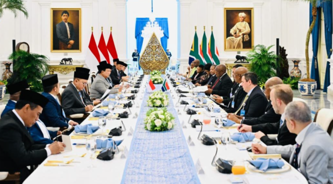 
Kunjungan Presiden Ramaphosa Tonggak Baru Kemitraan Strategis Indonesia-Afrika Selatan