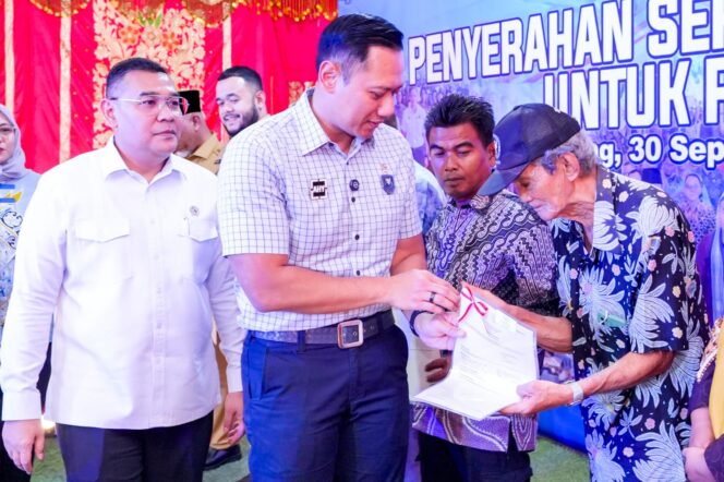 
Sertipikat Tanah Memberi Kepastian Hukum