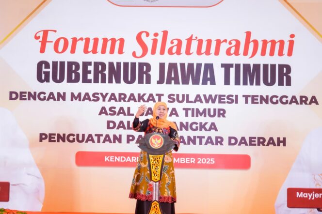 
					Perkuat Pasar Antardaerah, Gubernur Khofifah Rangkul Masyarakat Jatim di Sultra sebagai Penggerak Jejaring Ekonomi