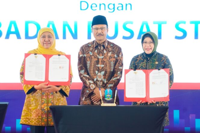 
					Gubernur Khofifah: Data Adalah Fondasi Kebijakan, Kerja Sama Jatim–BPS RI Hadirkan Akurasi Baru untuk Layanan Publik