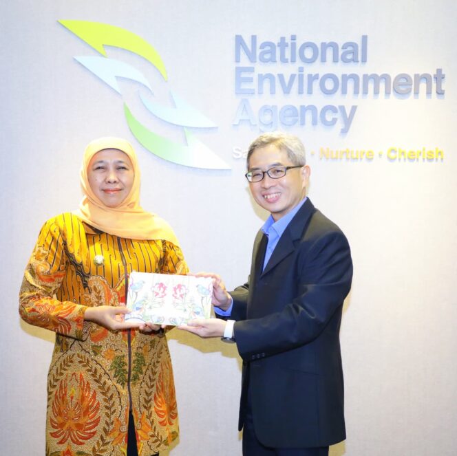 
					Gubernur Khofifah: Sistem WtE Singapura Jadi Inspirasi Pengelolaan Sampah Terintegrasi di Jawa Timur