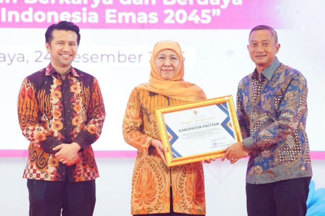 
Hari Ibu ke-97 Jadi Pengungkit PUG, Gubernur Khofifah Raih Apresiasi Menteri PPPA dan Dorong Ekosistem Perlindungan Perempuan–Anak Berbasis Kolaborasi Kab/Kota di Jatim