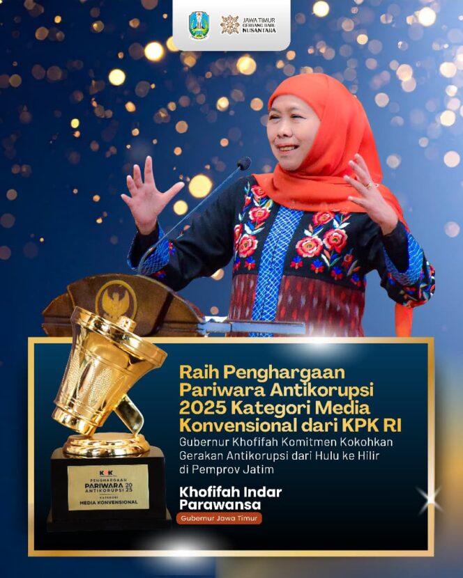 
					Dengan Raihan Penghargaan KPK, Gubernur Khofifah Tegaskan Perang Terhadap Korupsi Harus Digerakkan dari Hulu ke Hilir