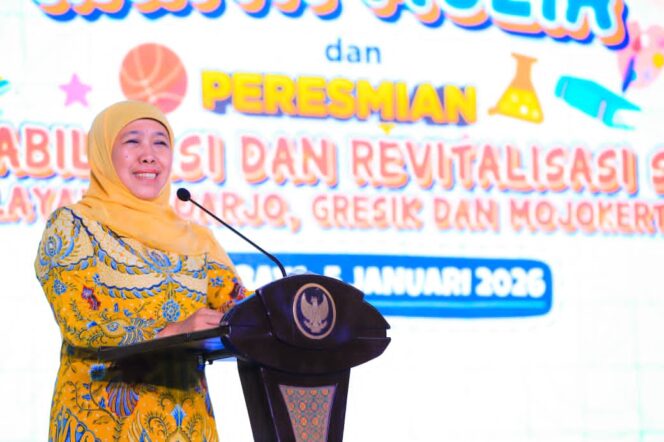 
Gubernur Khofifah Resmikan Resource Center Observasi Ketunarunguan di SLB-B Karya Mulya, Dorong Keadilan Akses Layanan Rungu Lintas Desa-Kota