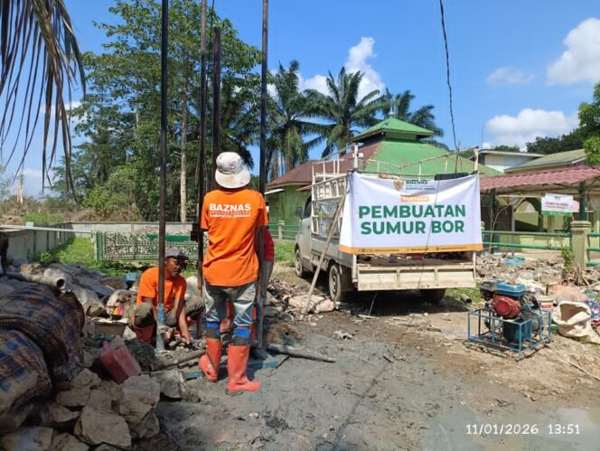 
Pulihkan Kebutuhan Dasar, Baznas Jombang Fokus Air Bersih Pascabanjir Aceh