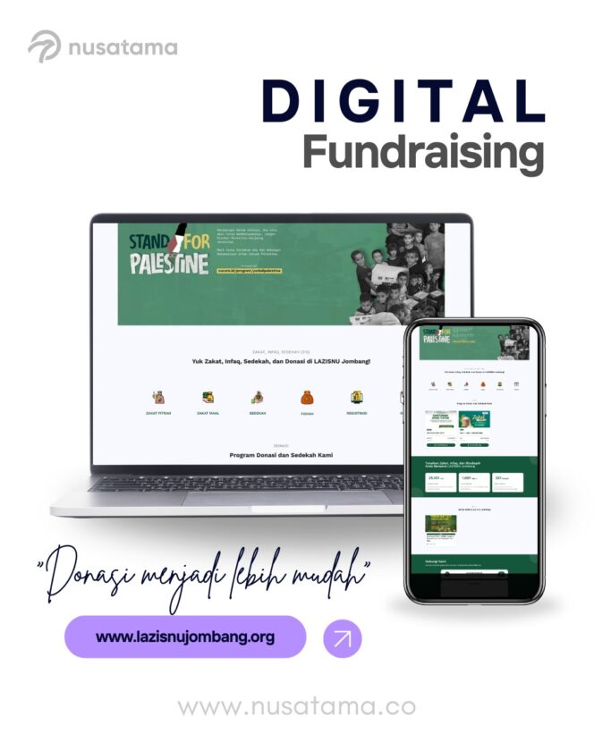 
Jasa Pembuatan Website Digital Fundraising untuk Donasi Online yang Transparan dan Efektif