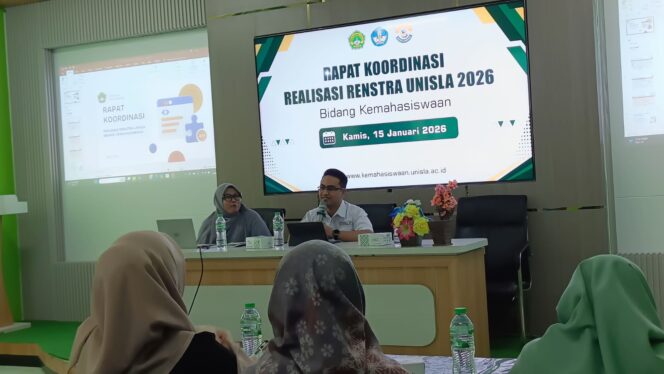 
Dorong Prestasi Mahasiswa, Unisla Gelar Rakor Renstra Kemahasiswaan 2026