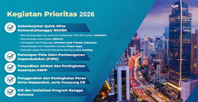 
Kualitas Penduduk dan Pemerataan Jadi Fokus Program 2026