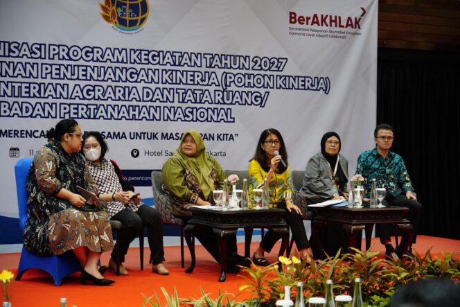 
Sinkronisasi Program 2027, ATR/BPN Dorong Efektivitas Anggaran