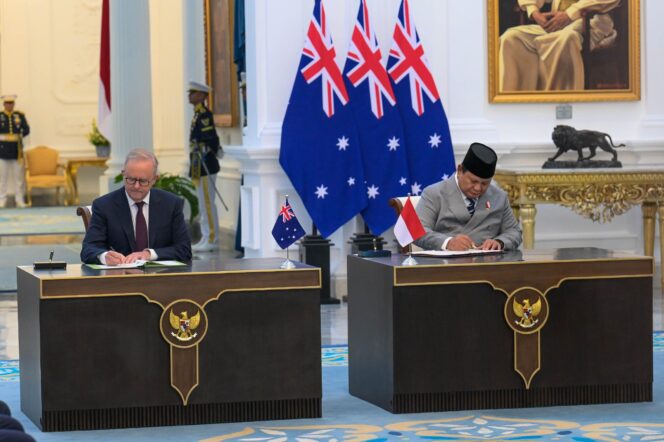 
Indonesia–Australia Sepakati Penguatan Kerja Sama Pertahanan Lewat Traktat Strategis