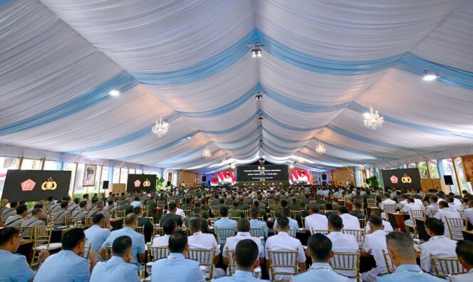 
Presiden Dorong Profesionalisme TNI–Polri di Rapim 2026