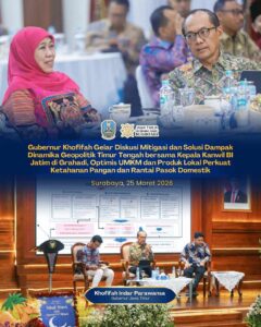 Gubernur Khofifah Optimistis Jatim Mampu Adaptif dan Tangguh Hadapi Tantangan Global