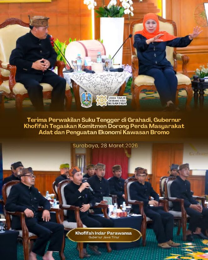 
Gubernur Khofifah Tegaskan Pentingnya Pelestarian Kearifan Lokal melalui Perda