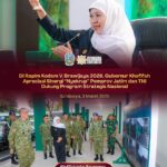 Gubernur Khofifah Indar Parawansa Soroti Kekuatan Kolaborasi Pemprov Jatim dan Kodam V/Brawijaya di Rapim 2026