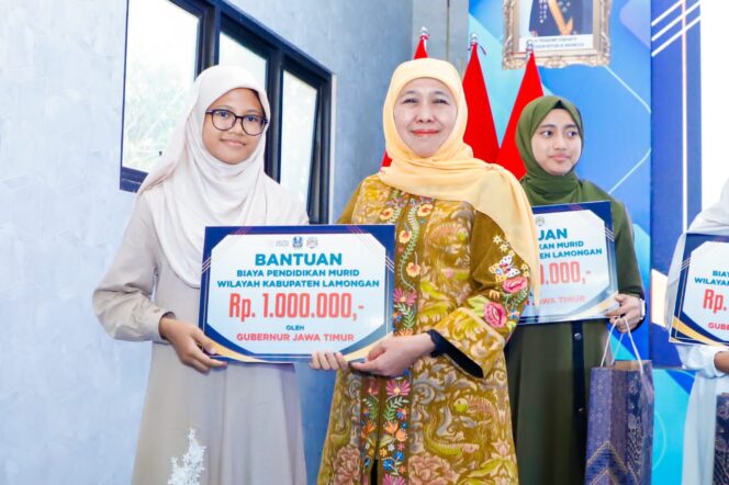 
Gubernur Khofifah Indar Parawansa Dorong Lingkungan Belajar Berkualitas melalui Revitalisasi 51 Sekolah