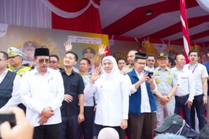 Gubernur Khofifah Berangkatkan Ribuan Pemudik Gratis, Lengkapi Armada dengan GPS untuk Keamanan