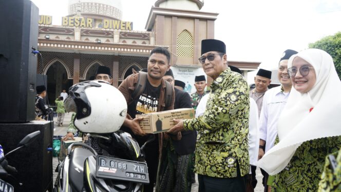 
Sambut Lebaran, PW DMI Jatim Resmikan Program Masjid Ramah Pemudik di Jombang