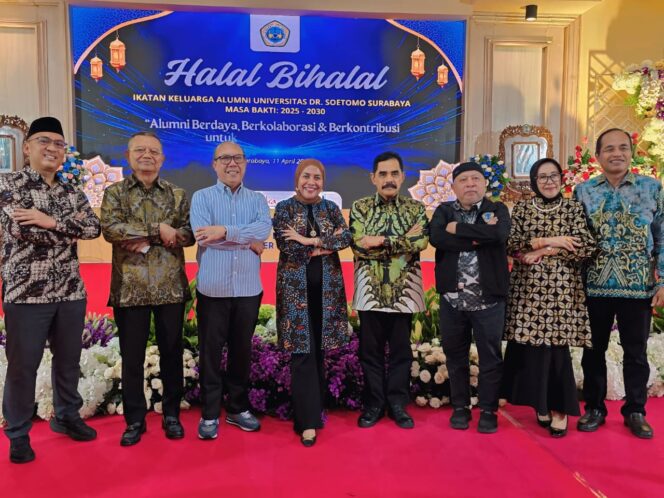 
Halal Bihalal IKA Unitomo 2026 Sukses Digelar, Ratusan Alumni Bersatu Perkuat Sinergi dan Kontribusi Nyata untuk Masyarakat dan Bangsa