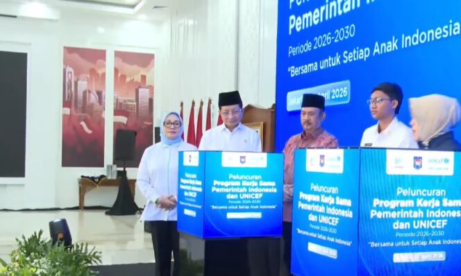 
Pemerintah Lanjutkan Kerja Sama Strategis dengan UNICEF