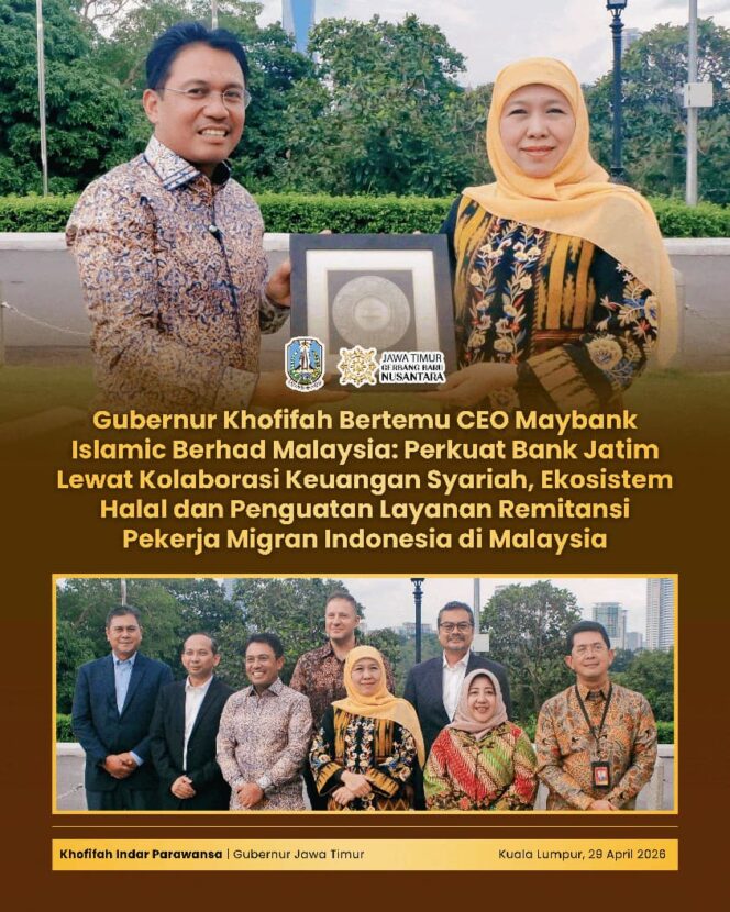 
Gubernur Khofifah Dorong Transformasi Bank Jatim Jadi Bank Syariah Kompetitif Global