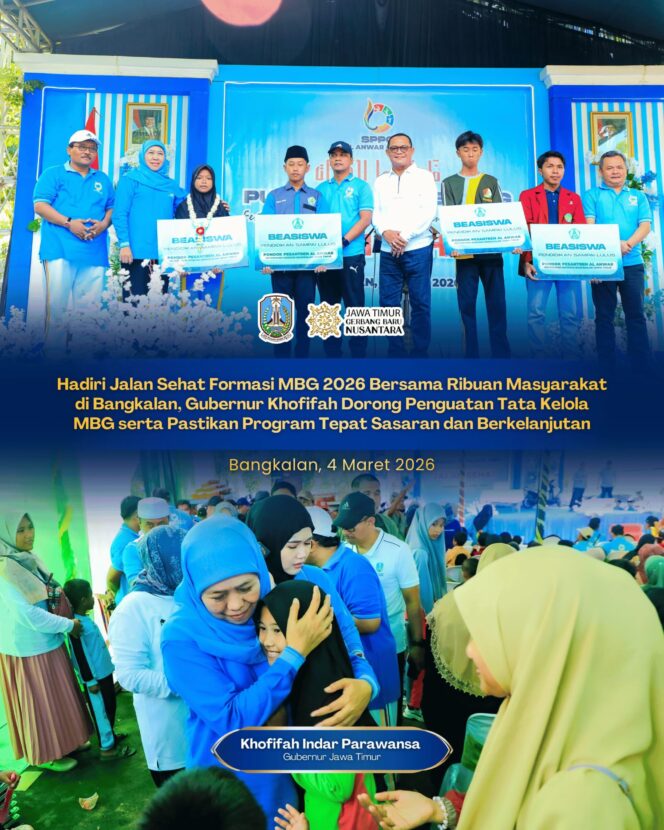 
Gubernur Khofifah Imbau Kepala Daerah Tinjau Langsung Pelaksanaan MBG, Pastikan Distribusi dan Kualitas Layanan Terjaga