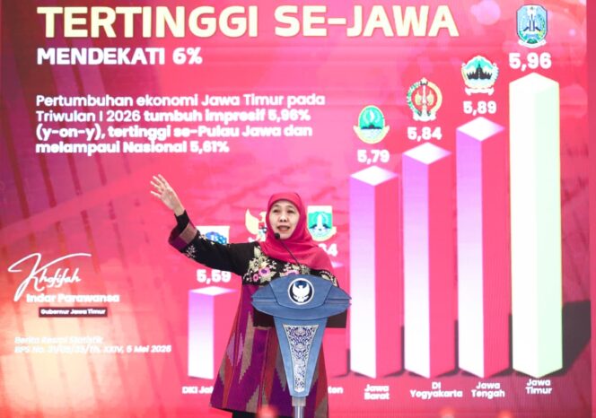 
Gubernur Khofifah Ajak Organda Bangun Sistem Angkutan Modern untuk Dukung Ketahanan Pangan Nasional
