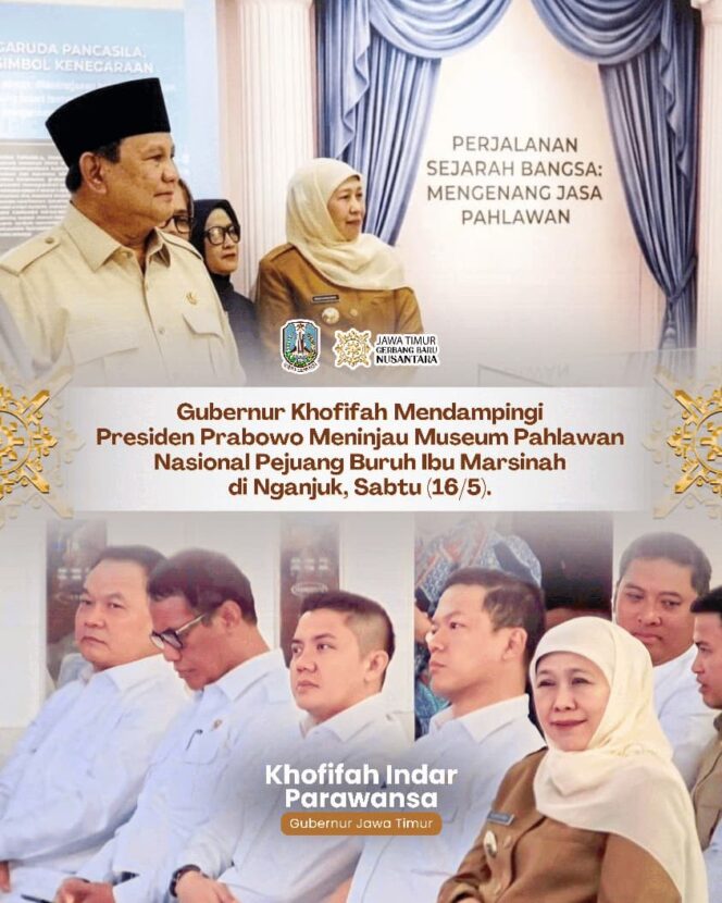 
Gubernur Khofifah Optimistis Museum Marsinah Jadi Destinasi Wisata Edukasi Baru di Jawa Timur